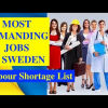 مشاغل مورد نیاز سوئد 2022 کدامند؟