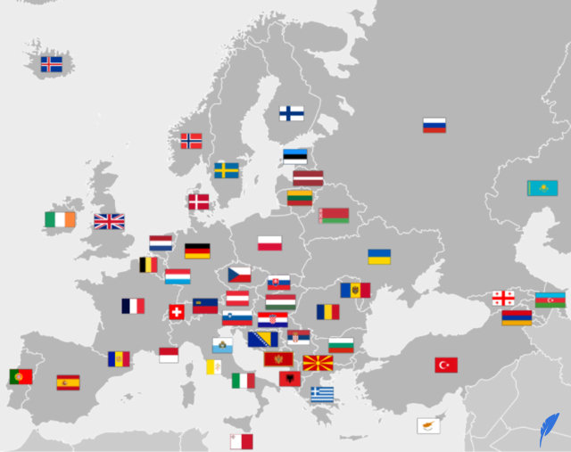 بزرگترین کشور اروپا |  نقشه اروپا | کشورهای اروپایی