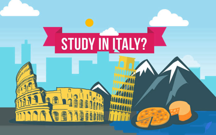 شرایط تحصیل کارشناسی در ایتالیا