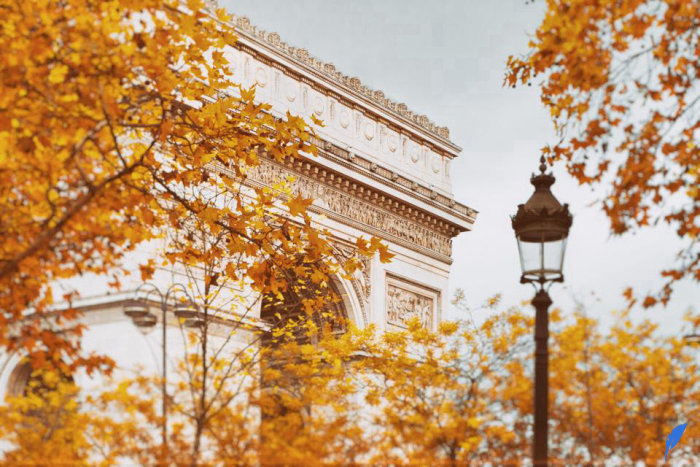 هوای پاریس در پاییز