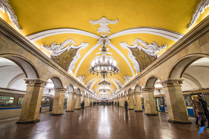 مترو مسکو روسیه | جاهای دیدنی مسکو روسیه 