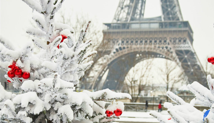 هوای پاریس در زمستان