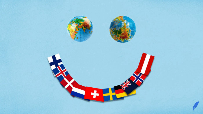 رتبه بندی شادترین کشورهای جهان
